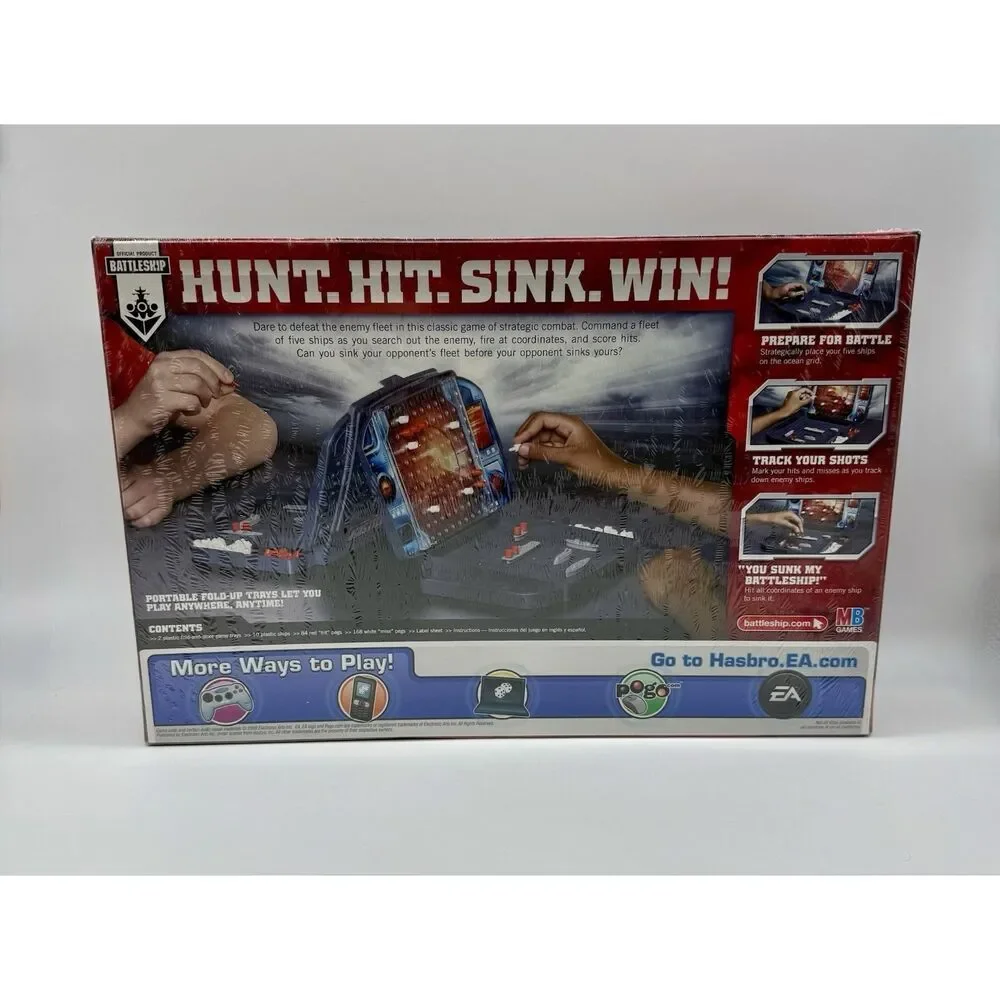 Battleship The‎ Original Naval Combat Game By Hasbro 2011 Brand New Sealed